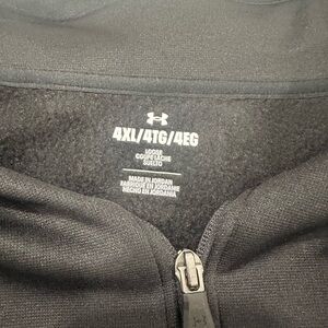 Under Armour Black Zip-Up